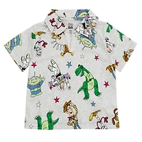 Disney Toddler Boys Polo Shirt and Twill Shorts Outfit Set to (2T - 10-12)