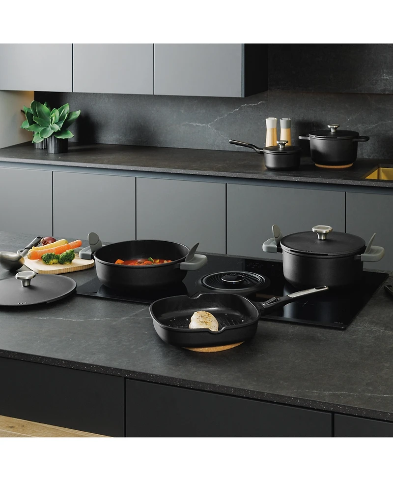 BergHOFF Leo Phantom Nonstick Ceramic 11" Saute Pan 5qt., Recycled
