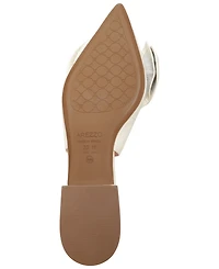 Arezzo Women's Mother of Pearl Ballet Flats