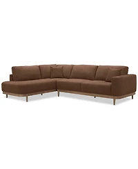 Jharli 2-Pc. Fabric Sectional Sofa, Created for Macy's