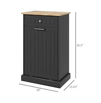 Slickblue Kitchen Tilt-Out Trash Bin Cabinet Stylish and Convenient Waste Management Solution