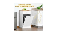 Slickblue Kitchen Tilt-Out Trash Bin Cabinet Stylish and Convenient Waste Management Solution