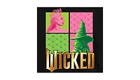 Hybrid Apparel Juniors Trendy Wicked Elphaba Glinda Graphic Cropped T-Shirt