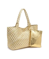 Moda Luxe Solana Woven Tote