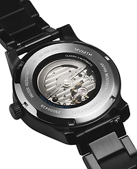 Mvmt Men's Classic Ii Automatic Ionic Plated Black Steel Watch 42mm