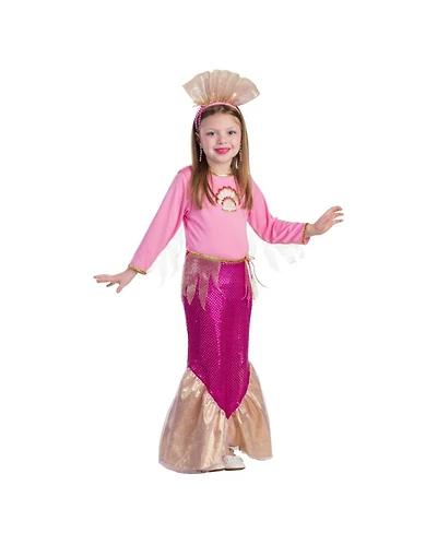 Dress Up America Little Mermaid Costume Set - Kids Girls