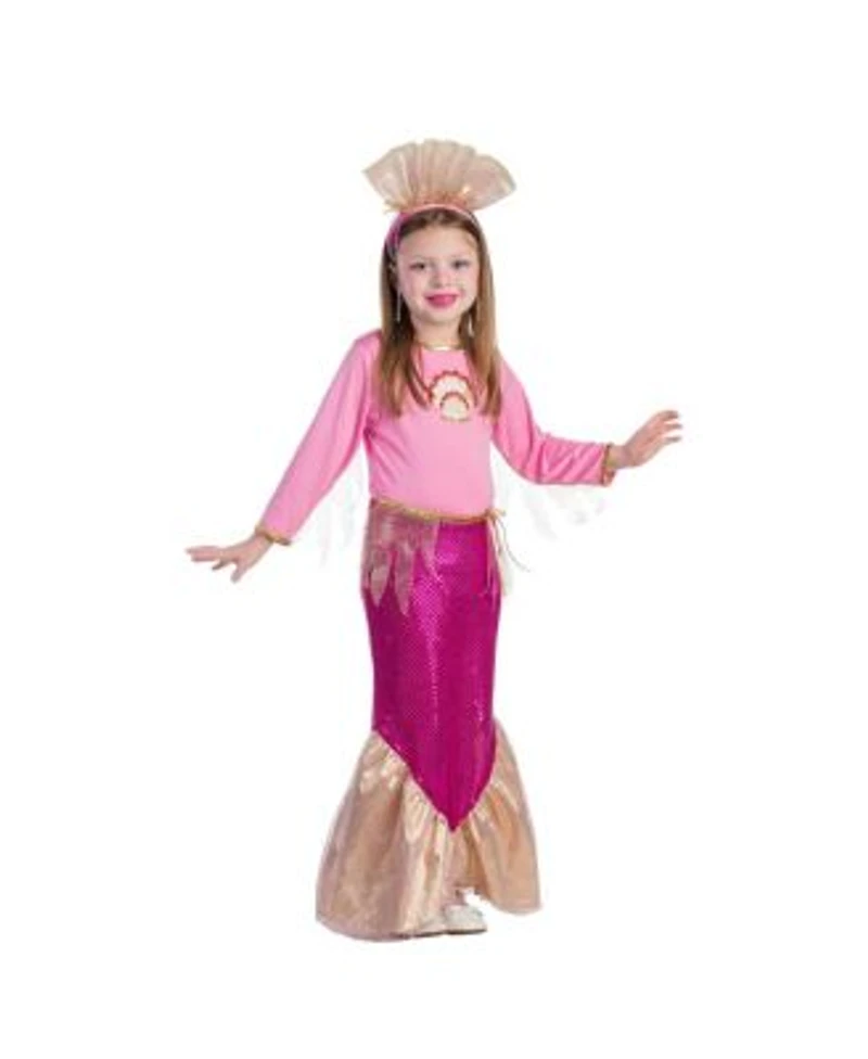 Dress Up America Little Mermaid Costume Set Kids Girls