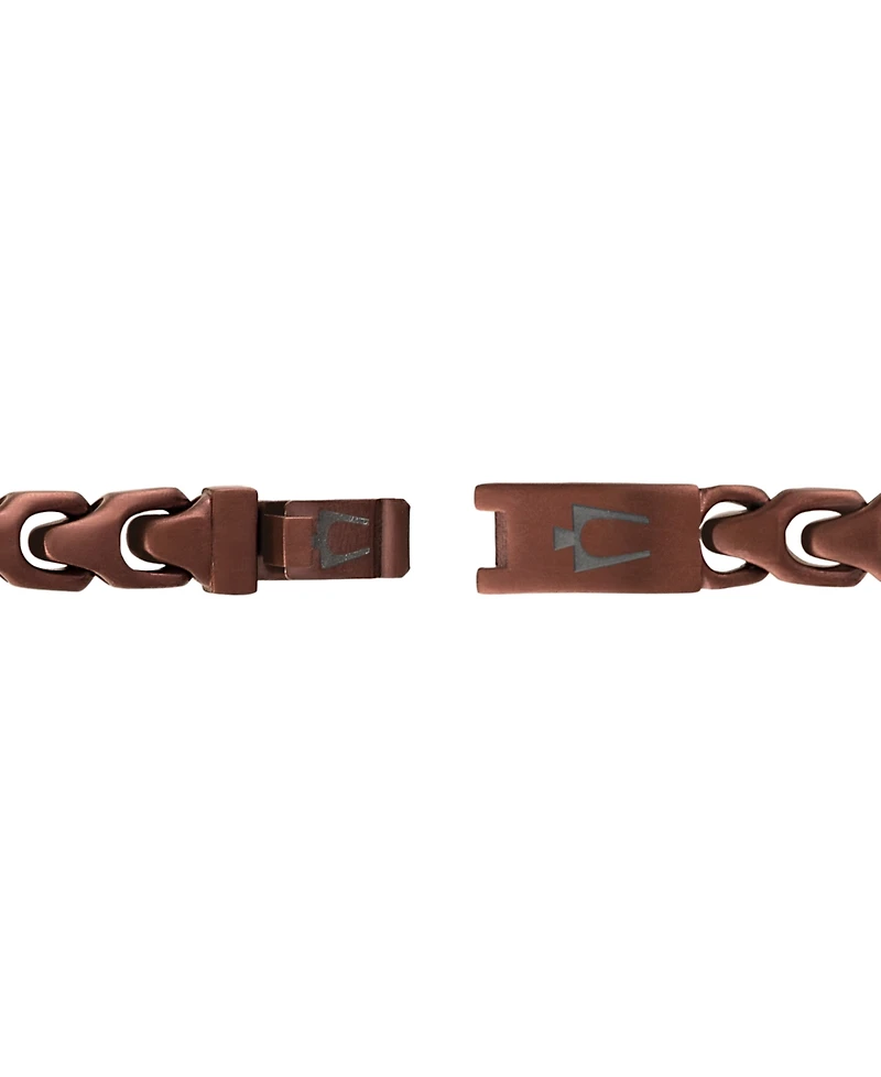 Bulova -Tone Stainless Steel Link Bracelet