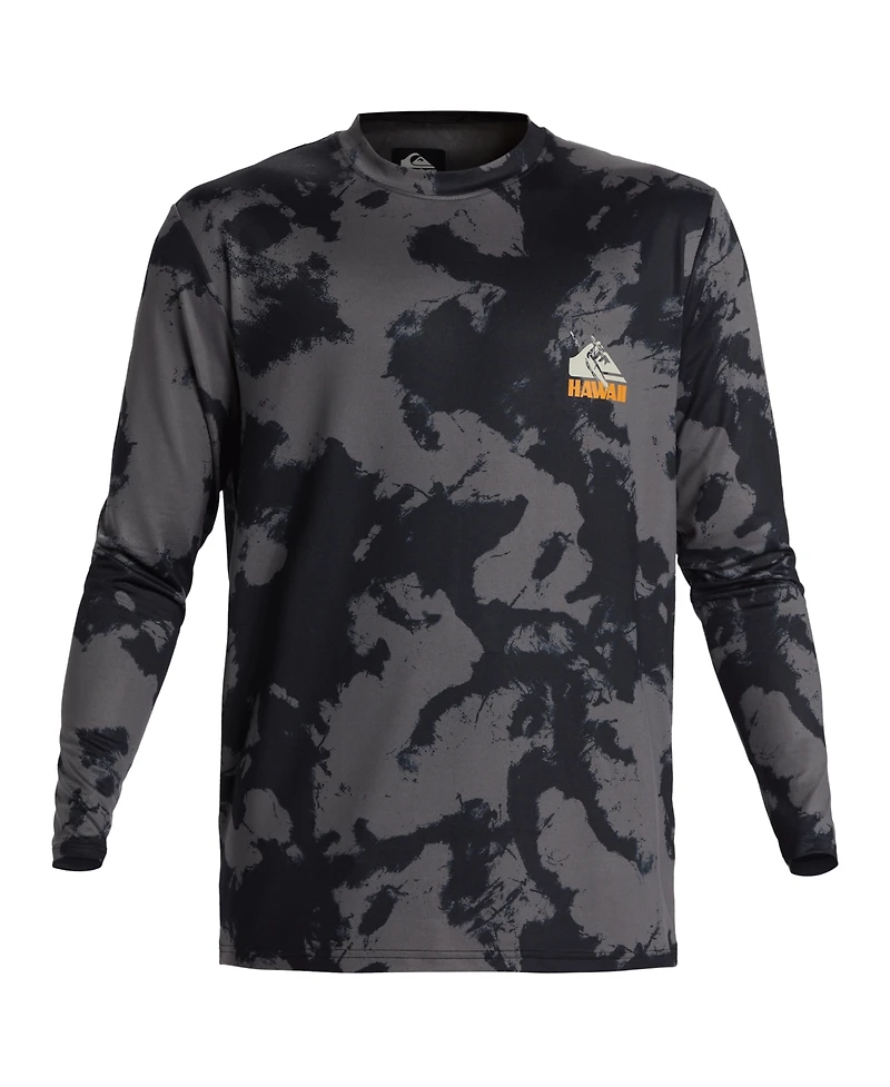 Quiksilver Men's Hi Petroglyph Surf Long Sleeve T-shirt