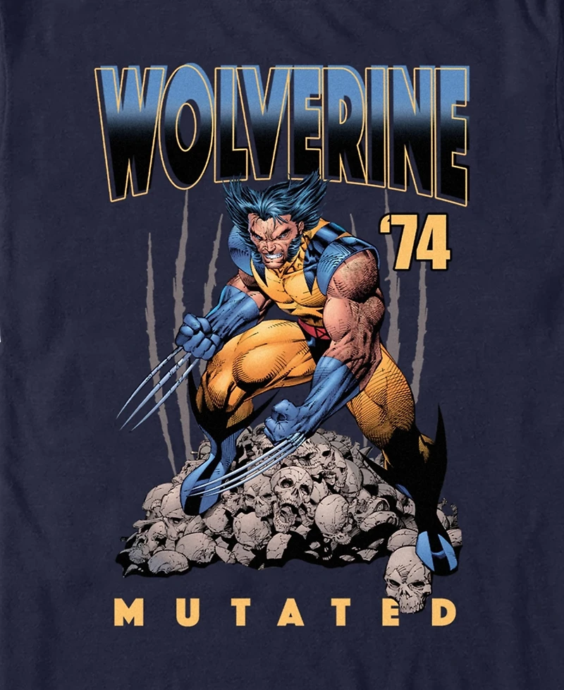 Fifth Sun Men's Wolverine Mutated Short Sleeve T-Shirt
