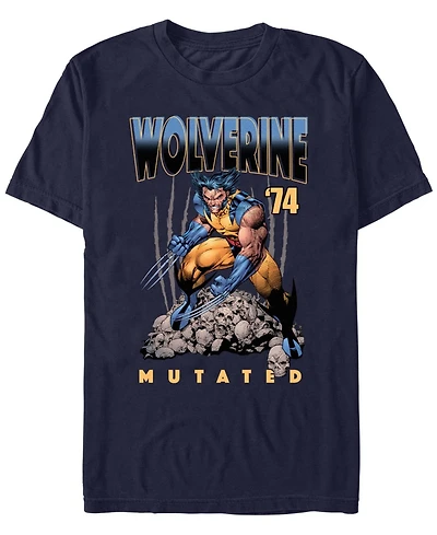 Fifth Sun Men's Wolverine Mutated Short Sleeve T-Shirt