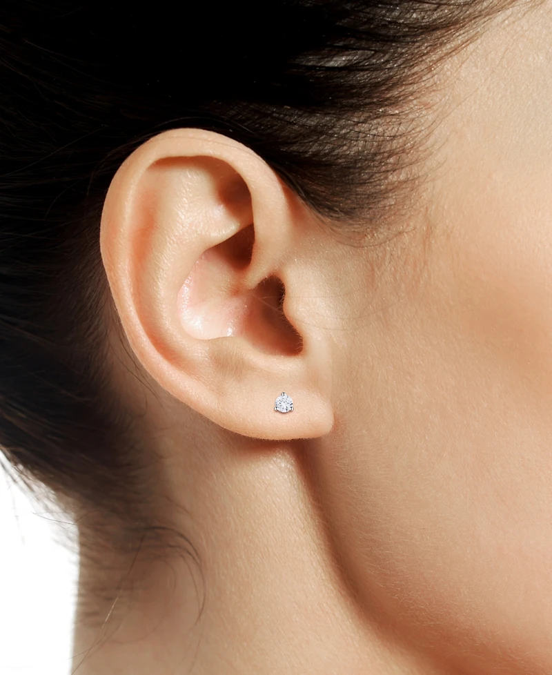 Lab Grown 2-Pc. Set Lab Grown Blue Sapphire (1/3 ct. t.w.) & Lab Grown White Sapphire (1/3 ct. t.w.) Stud Earrings in Sterling Silver (Also available