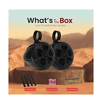 Pyle 4 Off-Road PowerSport Marine Speakers