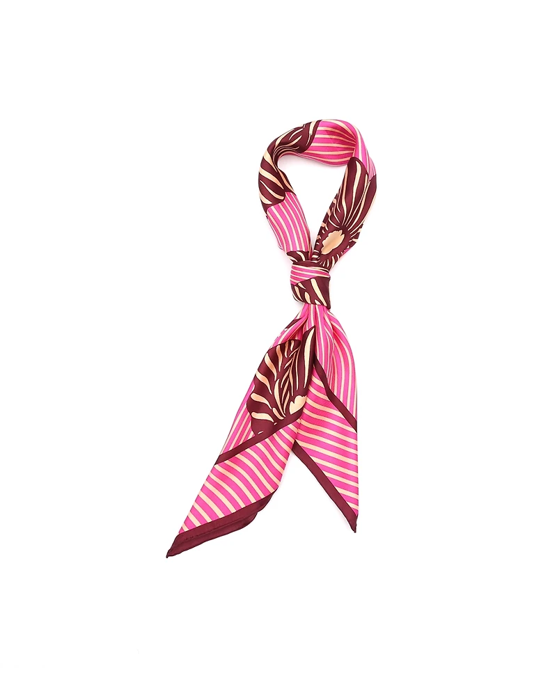 Kate Spade New York Linear Bloom Silk Square Scarf