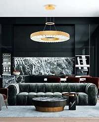 Cwi Lighting 4" Metal Bjoux Led Chandelier
