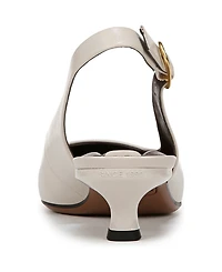 Franco Sarto Women's Marlow Pointed Toe Slingback Kitten Heel Pumps