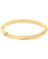 Calvin Klein Gold-Tone Stainless Steel Twist Bangle Bracelet