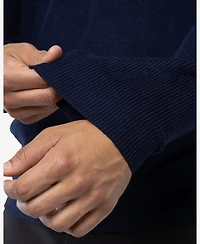 Spring + Mercer Men's Ribbed Crew Neck Sweater