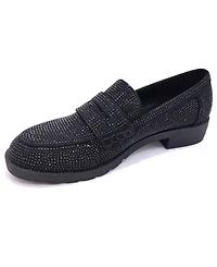 Kenneth Cole Reaction Women's Fern Jewel Slip On Loafers