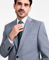 B by Brooks Brothers Men's Wool-Blend Stretch Classic-Fit Suit Separates Jacket