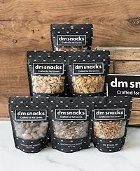 Dm Snacks Manly Nut Gourmet Gift Box, 6 Piece
