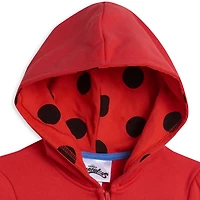 Miraculous Girls Ladybug Zip Up Hoodie