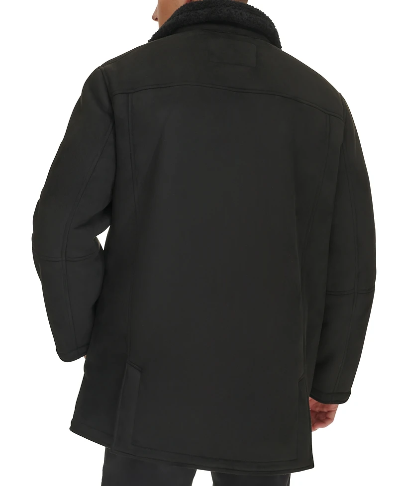 Dockers Men's Faux-Shearling Coat