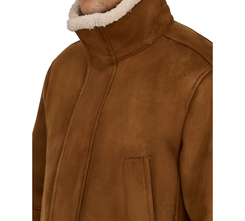 Dockers Men's Faux-Shearling Coat