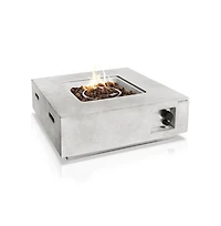 SereneLife 40,000 Btu Propane Gas Fire Pit Table with Cover