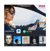 Pyle Marine Bluetooth MP3 Radio Receiver (Black)