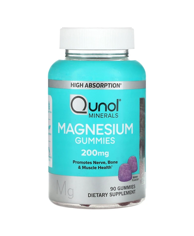 Qunol Magnesium Gummies Berry