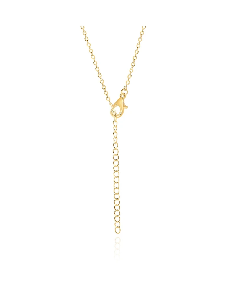 Sanrio Hello Kitty Enamel and Clear Cyrstal 3D Hot Air Balloon Pendant, 16+ 2'' Chain