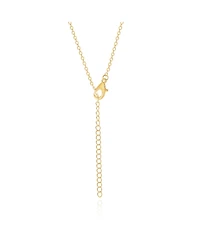Sanrio Hello Kitty Enamel and Clear Cyrstal 3D Hot Air Balloon Pendant, 16+ 2'' Chain