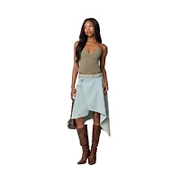 Edikted Womens Blake Mesh Tank Top