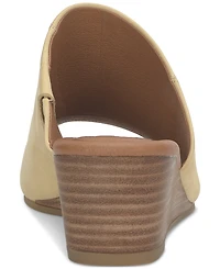 Lucky Brand Women's Malenka Slip-On Wedge Sandals