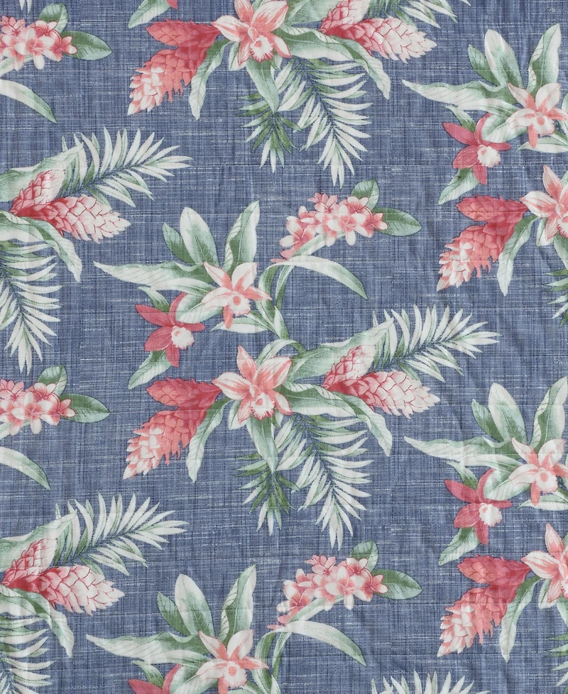 Closeout! Tommy Bahama Home Floral Enchantment Reversible 2-Pc. Quilt Set, Twin