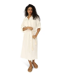 Belle & Bloom Women's Seven Wonders Maxi Shirt Dress