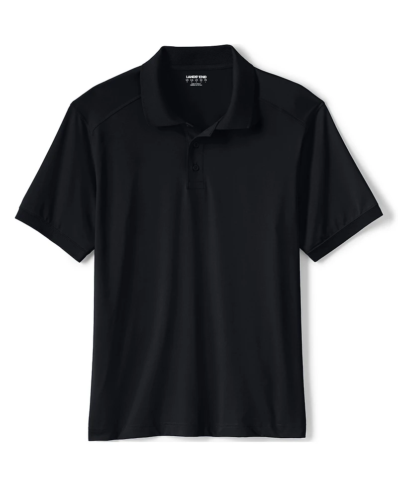 Lands' End Men's Short Sleeve Rapid Dry Polo Shirt