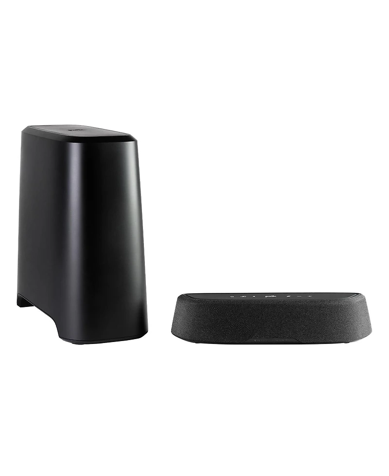 Polk Audio Magnifi Mini Ax Ultra-Compact Dolby Atmos and Dst:X Soundbar with Wireless Subwoofer