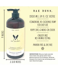 Rae Dunn "Get Groomed." Oatmeal 2-in-1 Pet Shampoo and Conditioner
