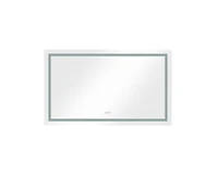 gaomon Bathroom Vanity Mirror Lighted Bathroom Aluminum Mirror 6000K Led Anti-Fog Dimmable Makeup Mirror 72 x 36 Inch White One Size