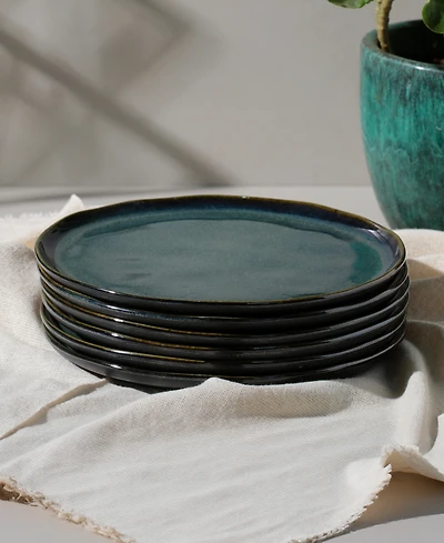 Porto Brasil Stoneware Buffer Dinner Plates, Set of 6
