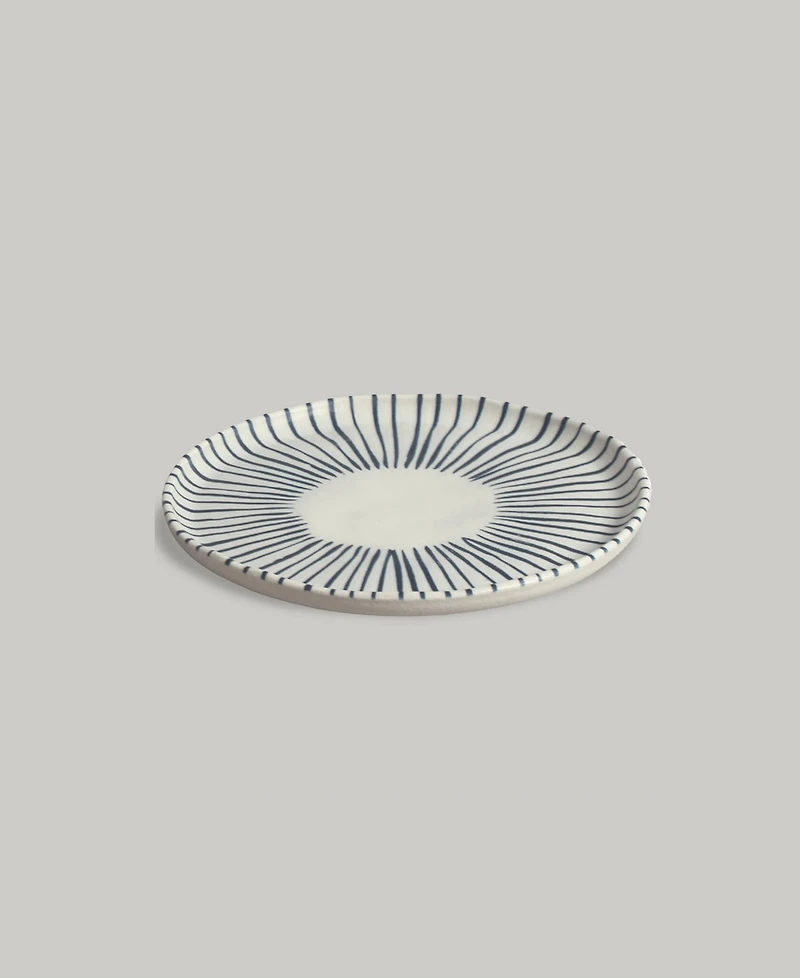Porto Brasil Elemento Stoneware Bread Plates, Set of 6