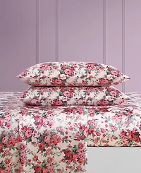 Betsey Johnson Satin 3-Pc. Sheet Set, Twin