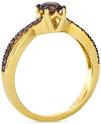 Le Vian Chocolatier Chocolate Diamond Ring (5/8 ct. t.w.) in 14k Honey Gold