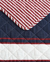 Nautica Wesley Reversible 3 Piece Quilt Set, King