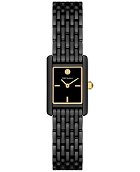 Tory Burch Women's The Eleanor Black-Tone Stainless Steel Bracelet Watch 28mm