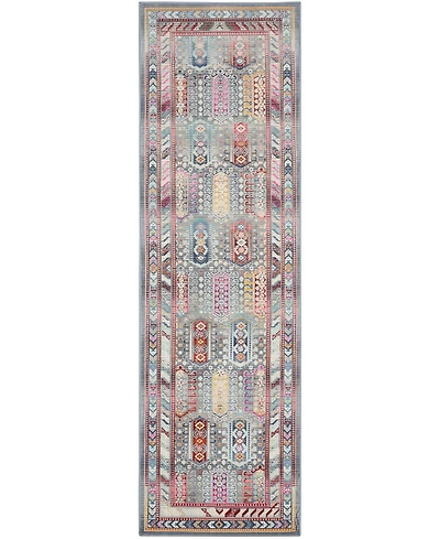 Nourison Home Vintage Kashan VKA06 2'4"x8' Runner Area Rug
