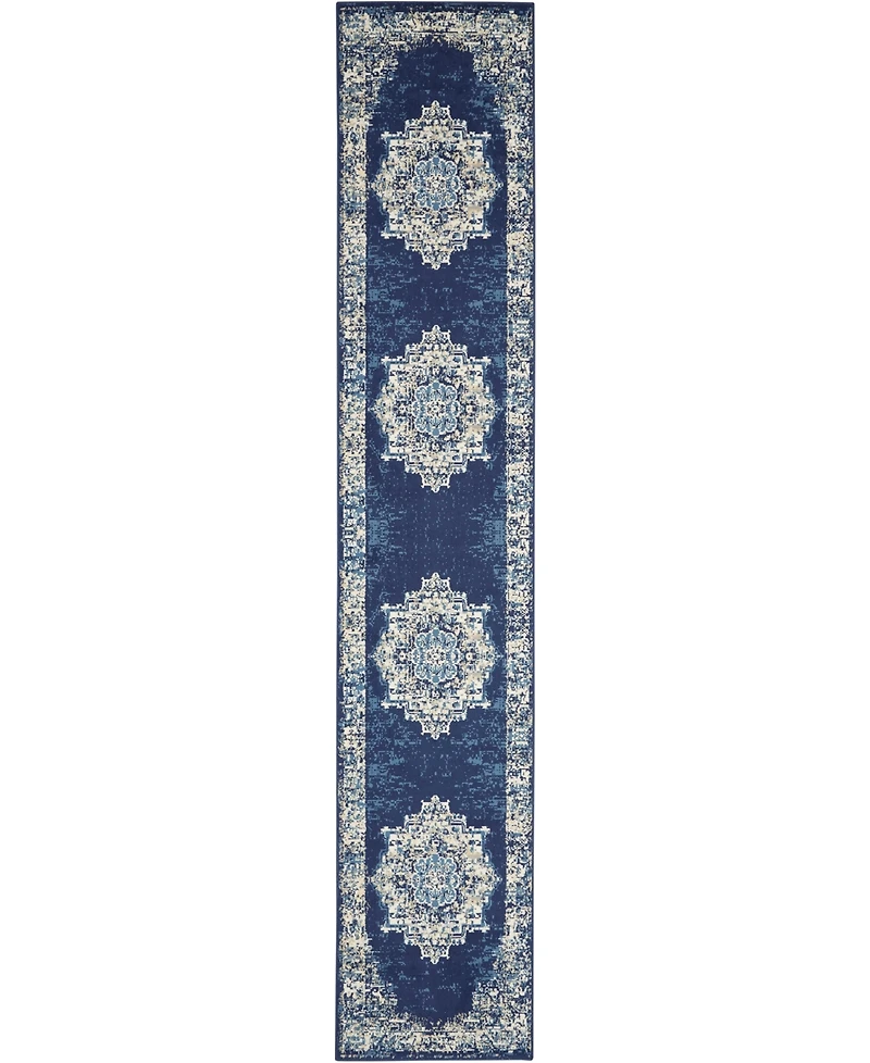 Nourison Home Grafix GRF14 2'3"x10' Runner Area Rug