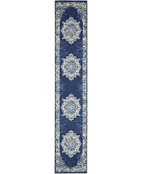 Nourison Home Grafix GRF14 2'3"x10' Runner Area Rug